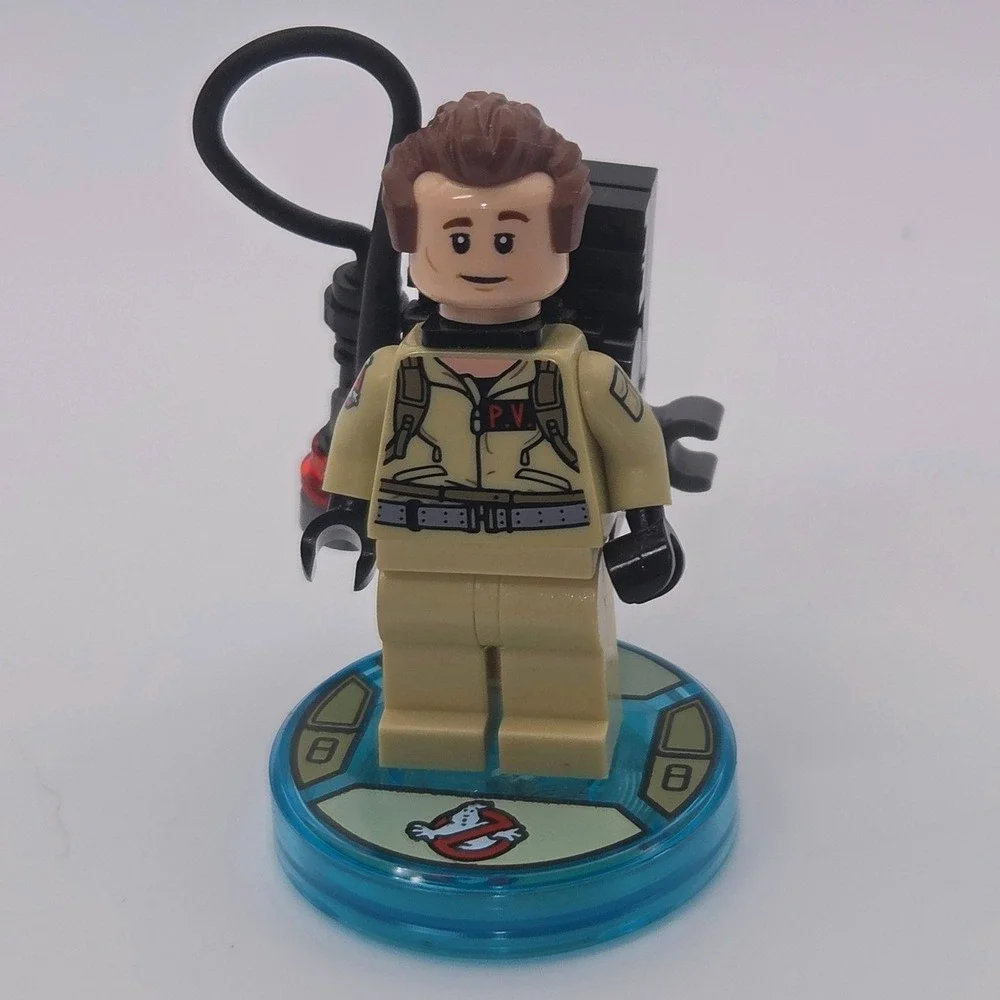 LEGO Dimensions Dr Peter Venkman Minifigure Tan Excellent Cond. Minifig